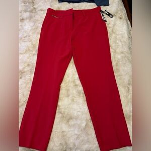 NEW with tags - Women’s red dress slacks, size 16